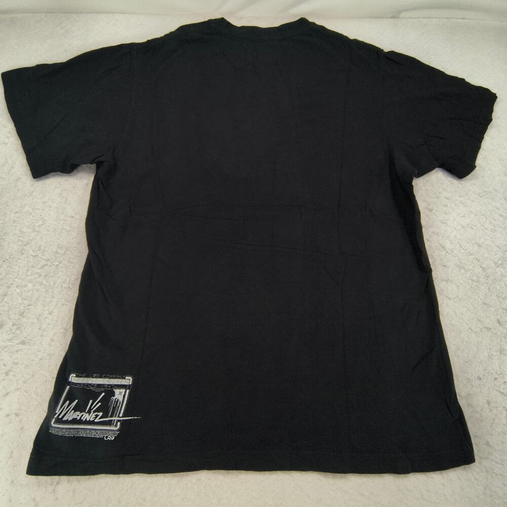 LRG Wolf Short Sleeve Crew Neck Graphic T-Shirt Mens Size Extra Large XL Black - Picture 9 of 9